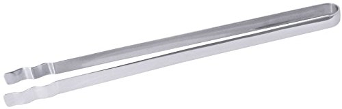 Wurstzange aus Edelstahl 18/10, fugenlos, gerade Ausführung, schwere Qualität/Länge gesamt: 37 cm, Breite: 1,5 cm | ERK