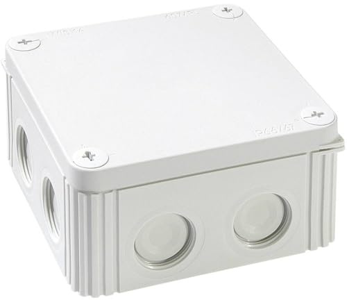Wiska 10060537 Abzweigkasten (L x B x H) 110 x 110 x 57 mm Lichtgrau IP66/IP67 1 St.