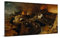 PICANOVA – Christ's Descent into Hell 100x50cm – Bild auf Leinwand – Premium Kunstdruck Auf 2cm Holz-Keilrahmen Für Schlaf- Und Wohnzimmer – Klassische Kunst