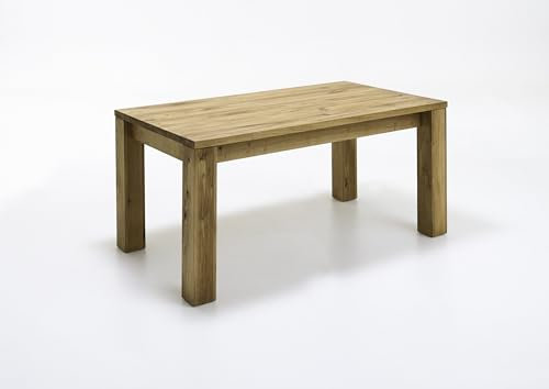 Generisch Eßzimmertisch Küchentisch, ausziehbar Wildeiche massiv (180(250) x100)