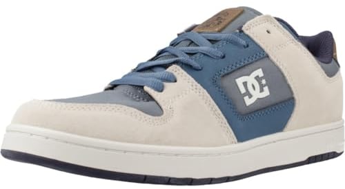 DC Shoes Manteca - Leather Shoes for Men - Lederschuhe - Männer - Grau
