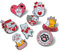 UR URLIFEHALL Lot de broches en plastique acrylique pour vêtements, sacs à dos, bijoux, loisirs créatifs, décoration, Métal