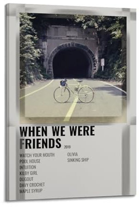 CHENMJJ The BackseatAlbum-Poster, Kunstdekoration, Wandposter, Innenposter, Druck, Dekoration, Bar, Restaurant, Dekoration, Ästhetik, Poster, Wohnzimmer, Poster, 20 x 30 cm, Rahmenstil-4