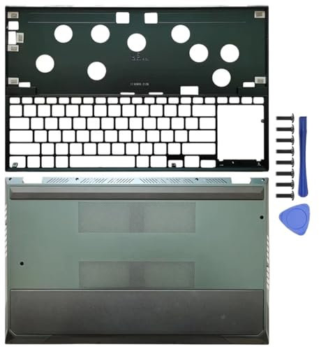 TRyYCB Laptop LCD Back Cover Palmrest Bottom Case Compatible With ZenBOOK Pro DUO Models UX581 UX581L UX581F UX581G UX581GV UX5000F(CD Cover)