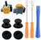 9 in 1 Controller Repair Kit 3D Hall Analog for Xbox Controller, 2PC Analog Joystick Controller Thumbstick with T6 T8 Repair Kit Compatible with Xbox Wireless Controller