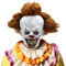 TIANHOO Maschera da Clown Horror Art the Clown Maschera Maschera da Clown Assassino Maschera Viso Pieno in Lattice Maschera di Halloween Realistica per Unisex Adulti Bambini (Joker Resurrected)