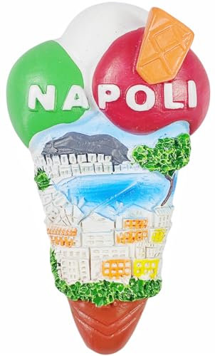 Napoli Italien, Touristen-Souvenir, 3D-Kühlschrankmagnet, Zuhause, Küche, Kühlschrank, Dekoration, Andenken, Handwerk