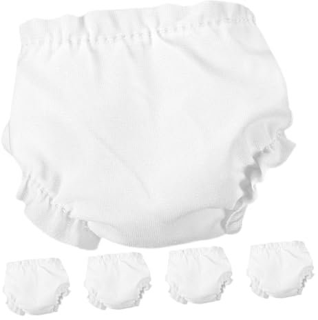 ifundom 5 Teiliges Puppenkleid Puppenwindeln Interaktive Puppen Mini Unterwäsche Puppen Anziehsachen Anziehpuppen Unterwäsche Für Puppen Reborn Puppen Puppen Puppenwagen Höschen