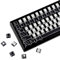 YMDK Retro Black White Manga Theme Keycaps Anime Comic Full Set 141 Keys Creative Interesting Homemade Custom Keycap PBT Dye Sub Cherry Profile Key Caps for MX Mechanical Keyboard
