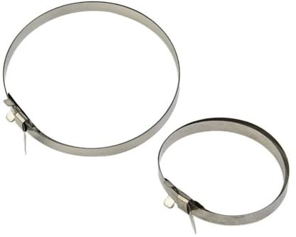 Abrazadera de fuelle for eje de unión (20 piezas), kit de eje de unión de acero inoxidable