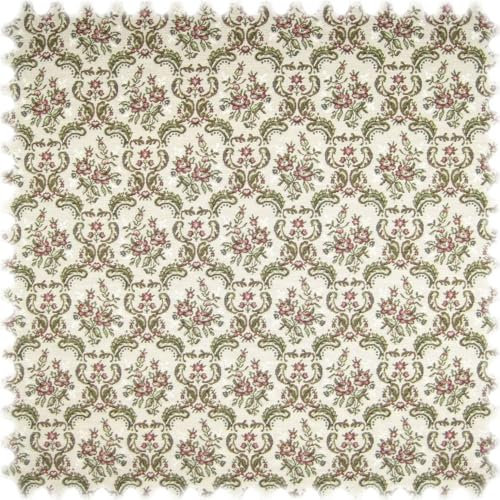 Heiro Jacquard Ornament Gobelin Möbelstoff (Haydn Beige)