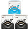 Nasara Original Kinesiologisches Physio Sport Tape: Sparset mit 3 Tapes für Sport und Medizin, Rollengröße 5cm x 5m (türkis, 2X schwarz)