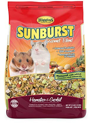 Higgins Sunburst Gourmet Food Mix For Hamsters And Gerbils