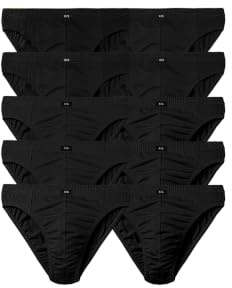 H.I.S Herren Herren Slips mit bequemer Passform aus elastischer Baumwolle Komfortbund, Baumwoll-Mix: Elastisch & formstabil, Figurbetonter Schnitt