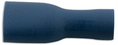 Connect 30172 Blue Female Fully Ins. Push-On 4.8mm 100pc