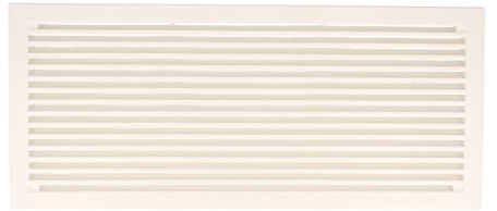 Lüftungsgitter Türlüftung aus Kunststoff in verschiedenen Farben - 290 x 125 mm (weiß)