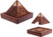 Porte-encens Pyramide en Bois de Sheesham - Design Bouddha, Unique
