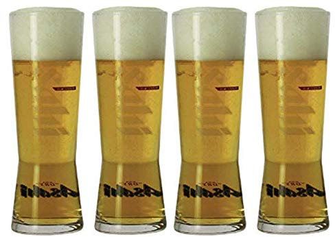 4 x Asahi Half Pint Glass 'Super Dry'