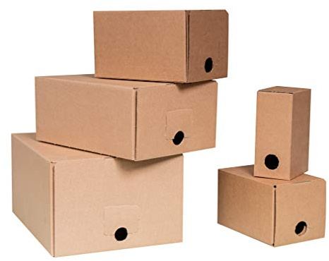 Bag-in-Box Karton - für 1,5L,3L,5L,10L und 20L (10, 1,5 Liter)
