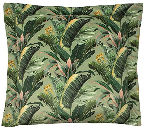 furn. Evans Lichfield Manyara Kissenbezug, Polyester, Blätter