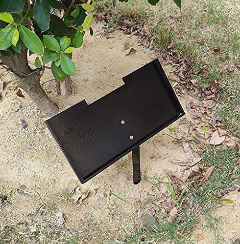 HED Soporte para marcador de tumba, 30,5 x 15,2 cm, soporte para lápidas, piedras conmemorativas para seres queridos