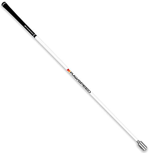 Raw Speed Unisex Youth Raw Speed Junior 43 Golf Training Aid, White/Blue, Golf Trainer Junior 41 inches UK