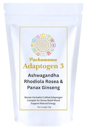Adaptogen 3: Ashwagandha, Rhodiola & Ginseng - Mood & Energy, 30