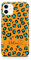 iCaseDesigner Personalised Name with Heart Animal Print Phone Case Compatible with iPhone 11 Pro. 6. Orange & Teal Leopard