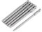 6 Stück 100 Mm Magnetischer Schraubendreher mit 1/4 Zoll Sechskantschaft, Schraubendreher Bit Bit Bit Set Sechskant-Werkzeug-Bit