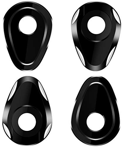 SyangKaitian Motorrad-Blinker-LED-Kontrollleuchte, 4-teiliges Motorrad-Blinker-Leuchtanzeige-Abstandsstück, passend für FZ1 Fazer R6 XSR 700