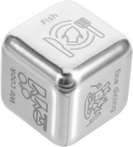 TOYANDONA Lebensmittelauswahl Einfache Lösung für die Essenswahl Entscheidungswürfel für Dating-Essenswürfel Date-Nights-Würfel für Essensentscheidungswürfel Coole Würfel