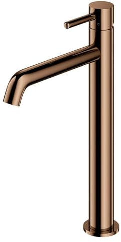 Omnires Y1212CP Y Hoher Waschbeckenhahn, Copper