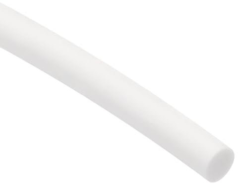 sourcing map Silicone Foam Seal Weather Strip 5mm(3/16 inch) 2.5m 8ft Sponge Rubber Cord Solid White