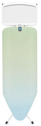 Brabantia, Tabla de Planchar C, 124 x 45 cm, Soporte Central de Vapor Fijo