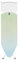 Brabantia Ironing Board C, 124x45cm - Soothing Sea | 100% Fairtrade Cotton | For Steam Generator Irons | Large Metal Steam Unit Holder | Stable & Large Ironing Board | Foldable with Adjustable Height