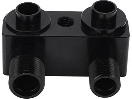 Reemplazo de Kit de Montaje de CA con ángulo de de 90 para LSX LS1 | Kit Adaptador Negro de Aluminio Billet 6061 para Acondicionamiento | Kit de Montaje de CA para