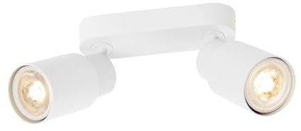 SLV PURI 2.0 Tube, Wand- und Deckenaufbauleuchte, long, 2 x max. 6 W GU10, weiß