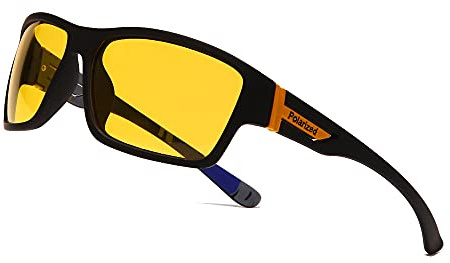 Long Keeper Polarised Sport Sunglasses Lightweight Mens Womens Driving Sunglasses for Running Fishing Golf Cycling Wrap Around Square Sun Glasses Anti UV400
