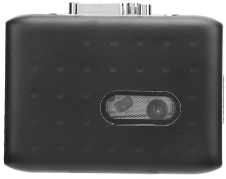 Tragbarer Kassettenrekorder -Player, Tape Player USB C -Kassette zu MP3 -Konverter in der Kopfhörerbuchse, Mikrofon und Lautsprecher, Umgekehrte zu Band, mit 2 AA oder USB