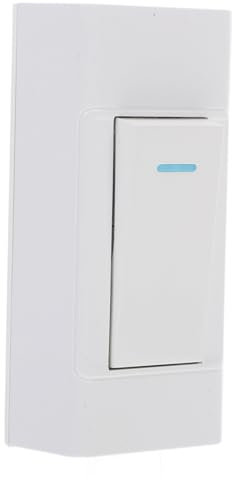 LALAFINA Vintage Inline Lampenschalter mit Handsqueeze Mechanismus für Nachttischlampen Benutzerfreundlicher LED Lichtschalter Einfache Installation für Altersgruppen