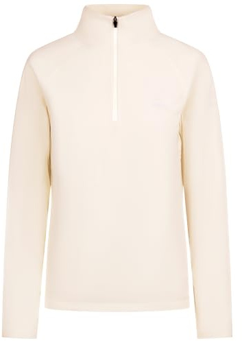 Trespass Womens Fleece Top Luiston - Airtrap Technology, 1/2 Zip Neck, Locking Puller, Curved Hem, 100% Polyester 160gsm, Lightweight, Warm, Breathable, Machine Washable, Soft Touch