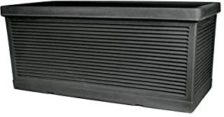 Teraplast Blumenkasten, Kunststoff, Antracite, 100 cm
