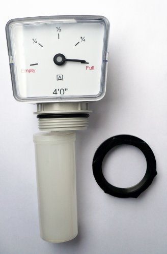 Farm & Field Liquid Level Gauge. 5 Foot (1.5M). 1.1/2 BSP Retaining Back Nut