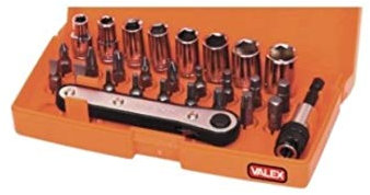 Chiave A Bussola E Inserti 28 Pezzi da Valex