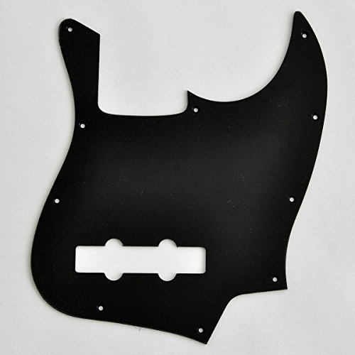 Göldo PGJ1B Pickguard für Jazz Bass, mattschwarz, 1-lagig