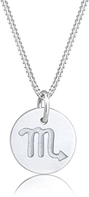 Elli Damen-Ketten mit Anhänger 925_Sterling_Silber 0109612117_45 - 45cm Länge