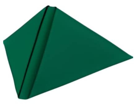 Duni lin Servietten dunkelgrün 40x40cm 45 Stück