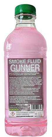 Gunner Smoke - Líquido de Humo Fresa 1L Densidad Alta