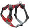 HUNTER DIVO Hundegeschirr, M, 56-73 cm, rot/grau
