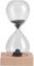 Baverta Sanduhr,Sanduhr mit Magnetischem Sand Haushalts Sanduhr Sand Timer Mit Basis 18-30 Sekunden Sanduhr Deko für Büro Wohnzimmer Schlafzimmer